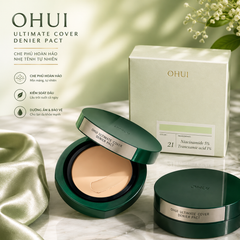 Phấn Nén Dưỡng Da Cao Cấp Ohui Xanh Lá - Ohui Ultimate Cover Danier Pact SPF50+ PA+++ No.21